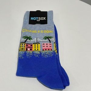 Men’s socks Charleston SC Hot Sox men’s shoe size 6-12 NWT